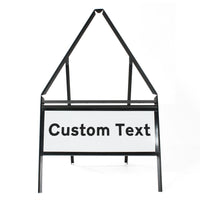 Custom Supplementary Zintec Sign - Metal Sign - Face Only