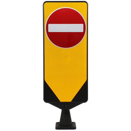 Dynaflex Self Righting Traffic Bollard | Multiple Options (No Entry (D616))