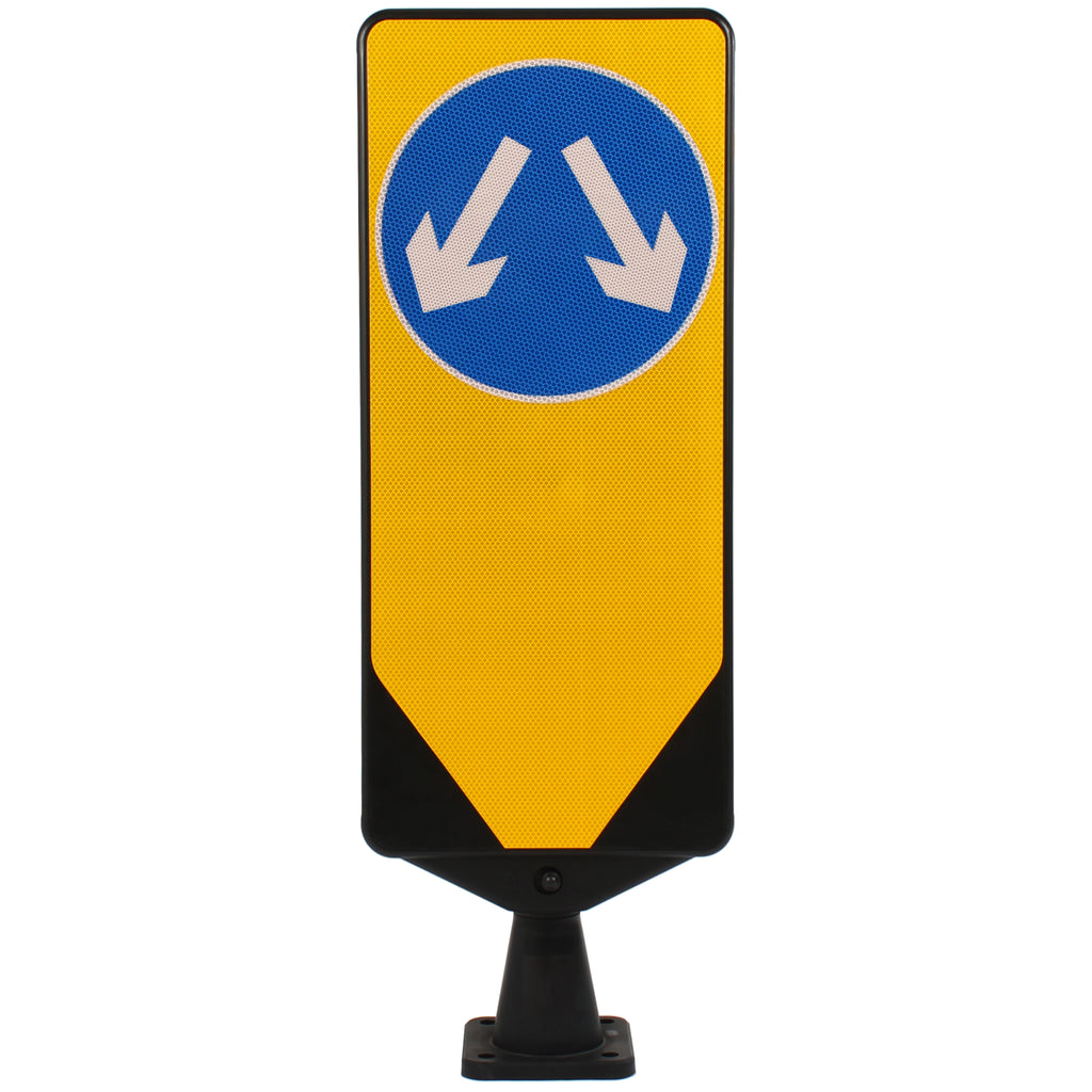 Dynaflex Self Righting Traffic Bollard | Multiple Options (Pass Either Side (D611))