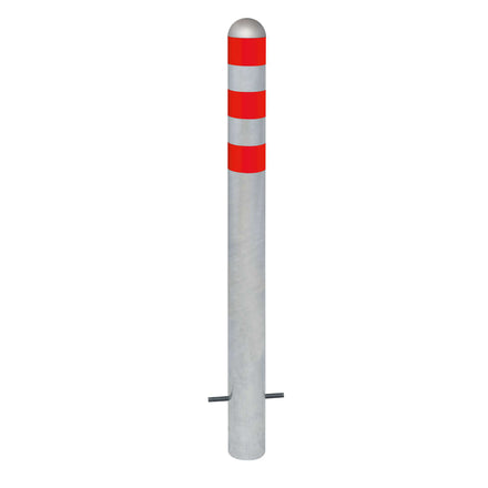 Traffic Line EV Charging Point Protection Bollard | Hot Dip Galvanised Steel