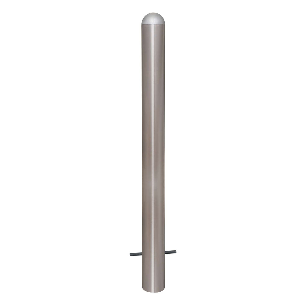 Traffic Line EV Charging Point Protection Bollard | Stainless Steel