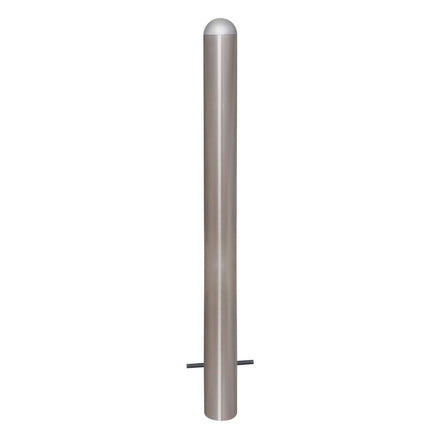 Traffic Line EV Charging Point Protection Bollard | Stainless Steel