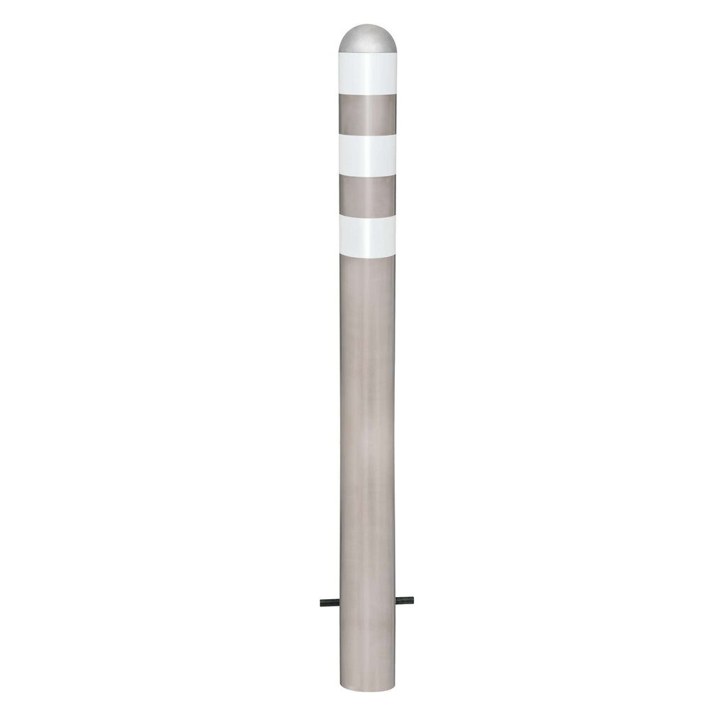 Traffic Line EV Charging Point Protection Bollard | Stainless Steel