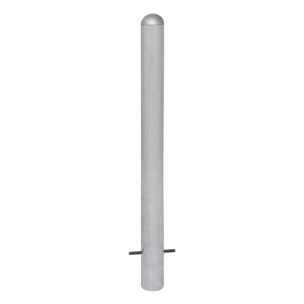 Traffic Line EV Charging Point Protection Bollard | Hot Dip Galvanised Steel (Sub-Surface Mounted / None)