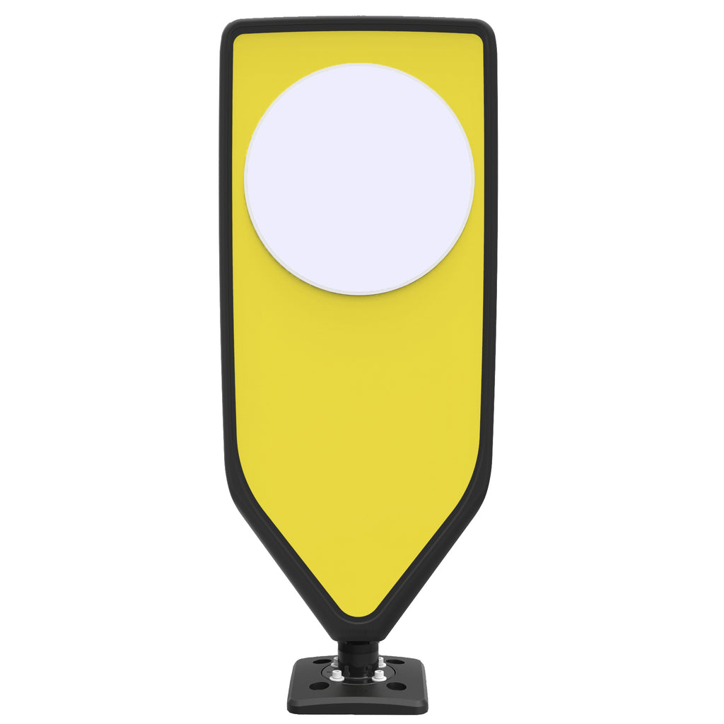 ST EVO-N Bollard Self Righting Reflective Traffic Bollard (Plain Face (White Circle) / No Sticker)