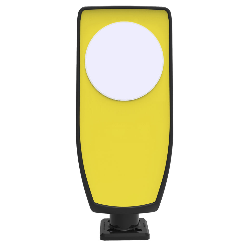 ST EVO-S Bollard Self Righting Solar Traffic Bollard (Plain Face (White Circle) / No Sticker)