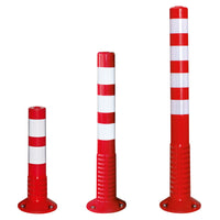 FlexBack Traffic Post Red & White