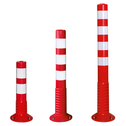 FlexBack Traffic Post Red & White