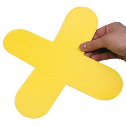 Warehouse Floor Markers 10 Pack ('X' Shape)