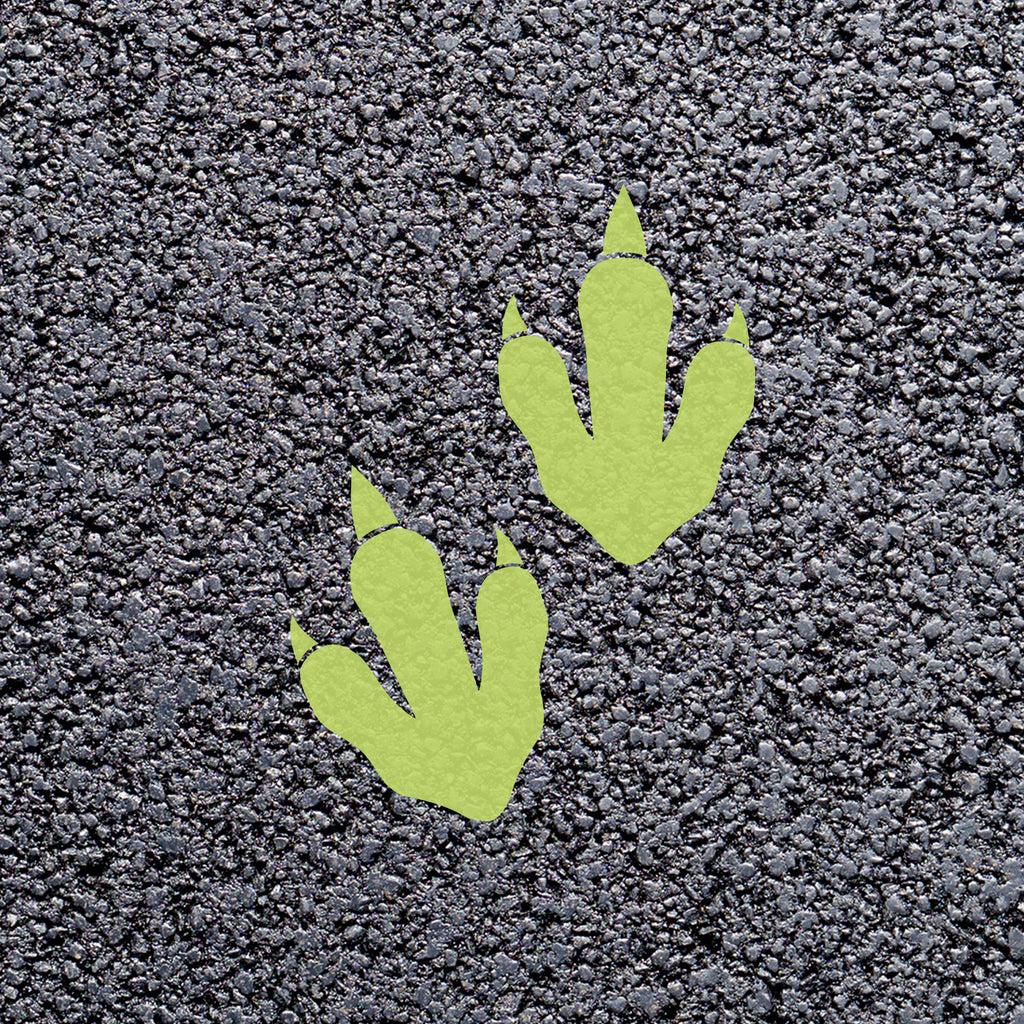 Animal Footprint Playground Markings (Pair)