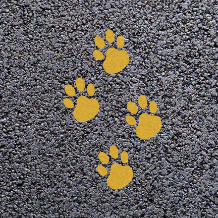 Animal Footprint Playground Markings (Pair)