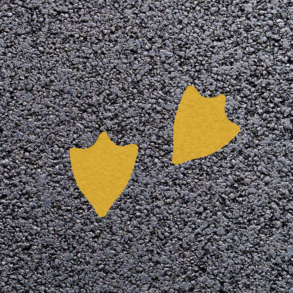 Animal Footprint Playground Markings (Pair)