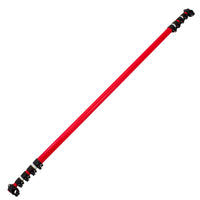 GS6 Telescopic Crossbar With Upright Elbow Connectors - Red