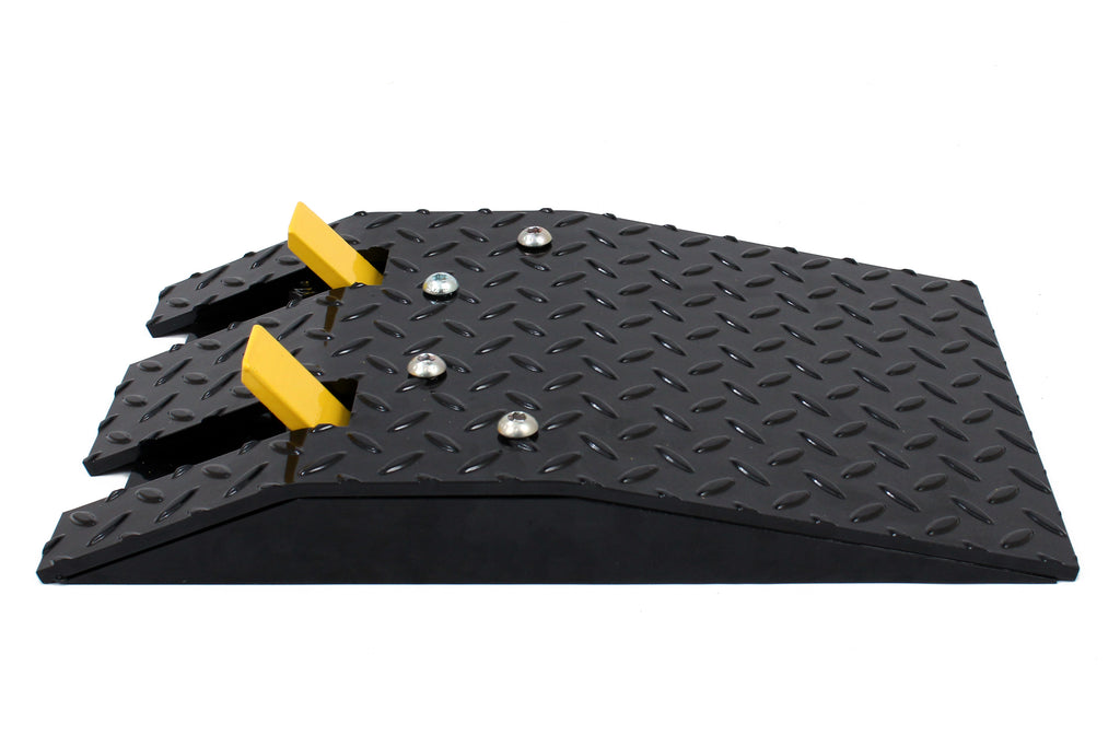 HGV One Way Flow Ramp - Surface Mount Black & Yellow