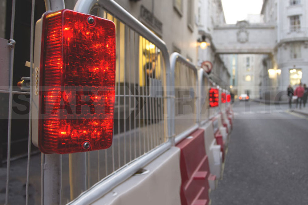 Battery Powered Hoarding Light Multiple Mounting Types