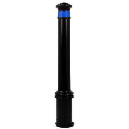 Manchester Heritage Fau-Cast Iron Bollards UltraThane 6000 (Root Fixing / Blue)