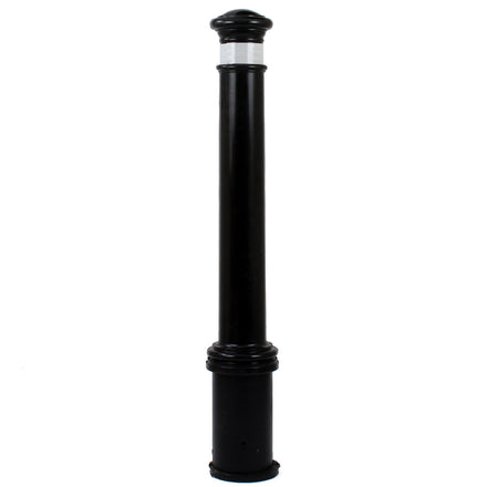 Manchester Heritage Fau-Cast Iron Bollards UltraThane 6000 (Root Fixing / White)