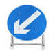 Keep Left / Keep Right Reversible Quick Fit Sign Dia. 610 (face only) | 750mm