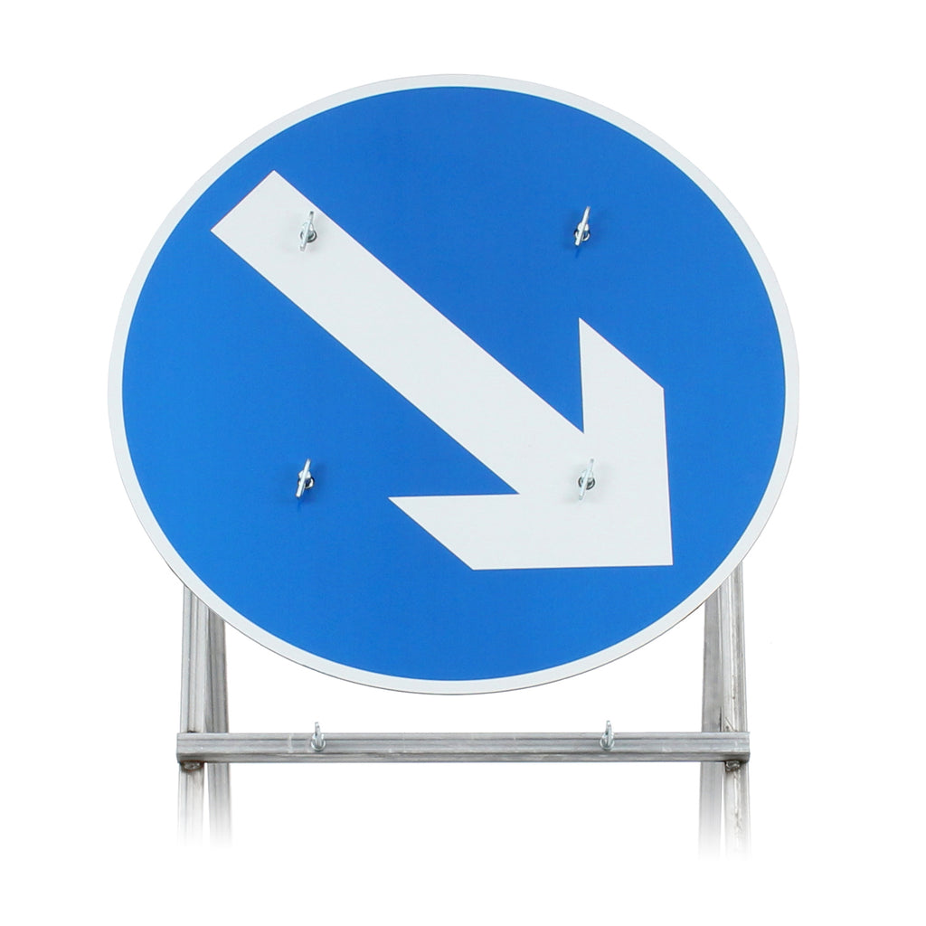 Quick Fit Road Sign Package | Chapter 8 Compliant | 750mm