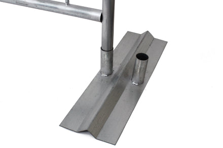 2.3m Loose Leg Barrier System Galvanised Finish Crowd Barrier