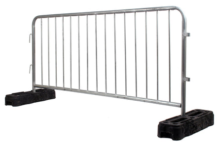 2.3m Loose Leg Barrier System Galvanised Finish Crowd Barrier