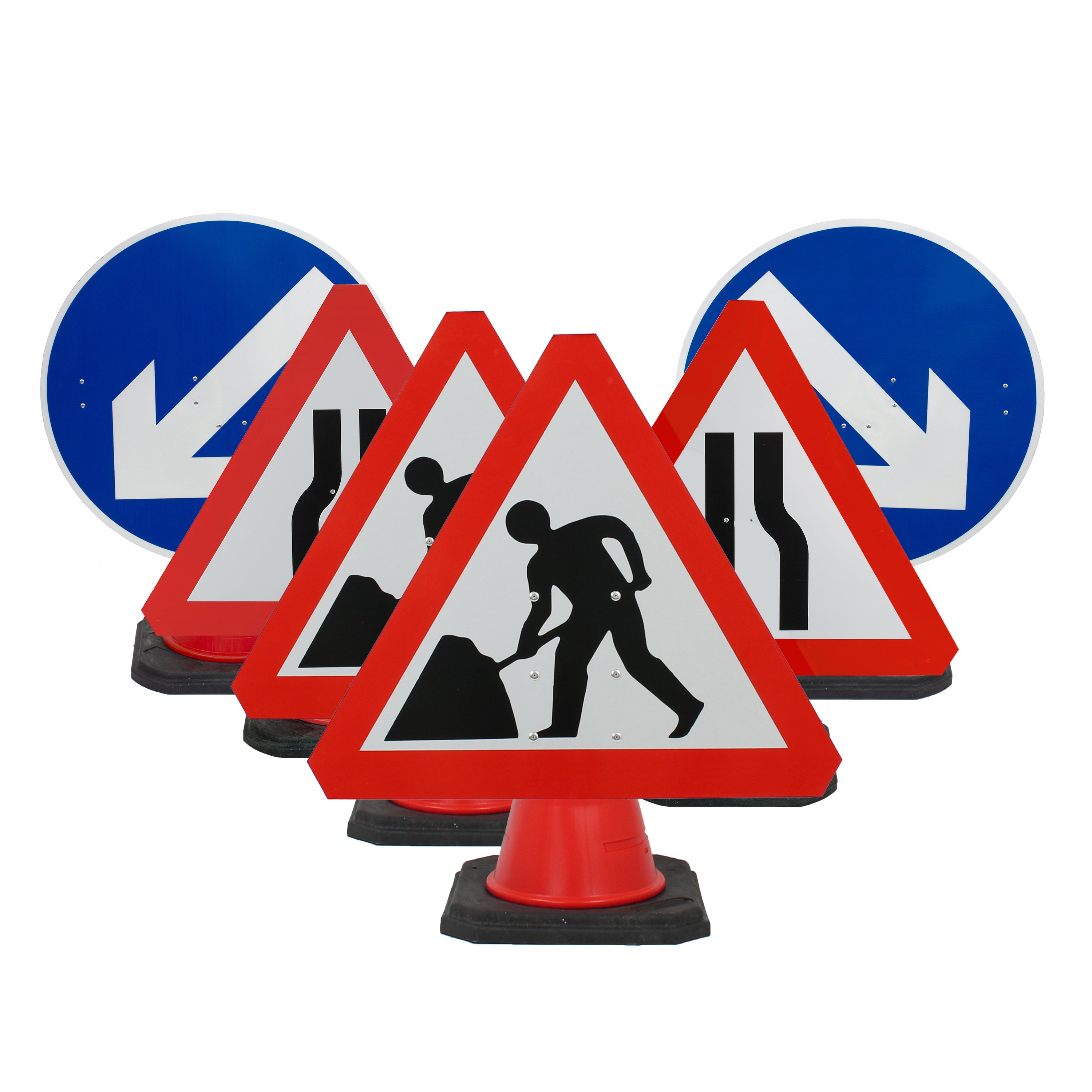 Cone Sign Works Package 750mm (Cones Sold Separately) – Start Safety UK