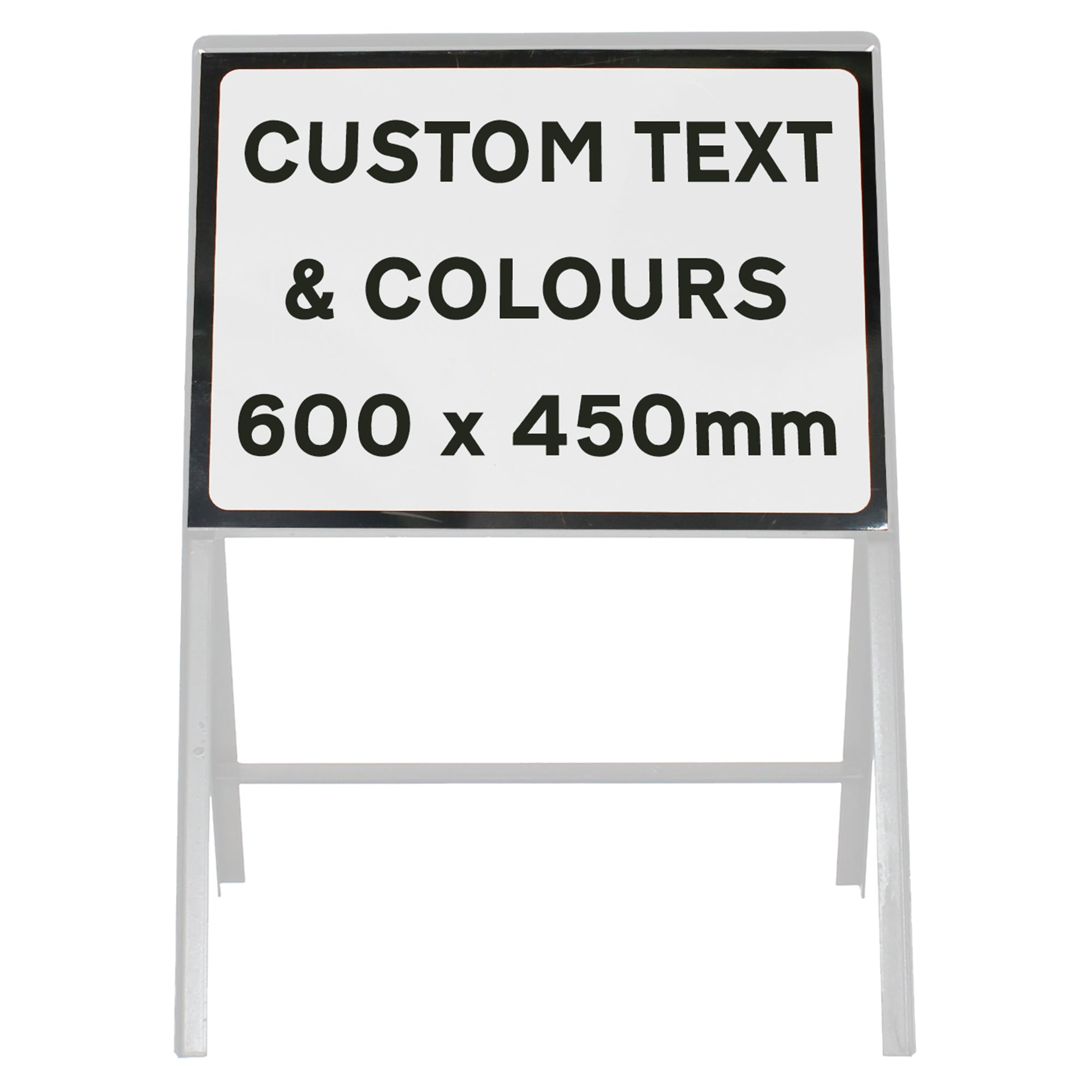 Sign Fack Custom 600x450mm Sign Face - Metal Road Sign - Face Only – Start Safety UK