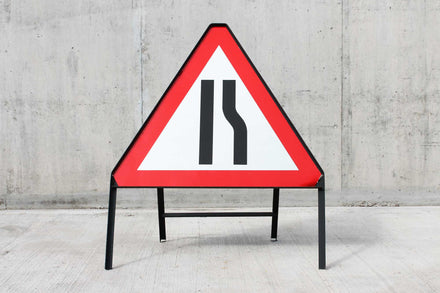 Metal Frame Road Works Sign Package