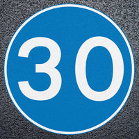 Minimum Speed 30 Preformed Thermoplastic Road Marking