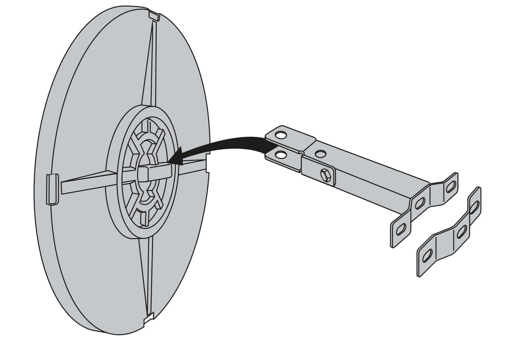 Vialux Multi-Purpose 3 Direction Convex Mirror