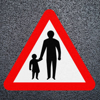 Pedestrians In The Road Preformed Thermoplastic Road Marking | StartMark