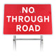 No Through Road' | Quick Fit Sign (Face Only) | 1050x750mm