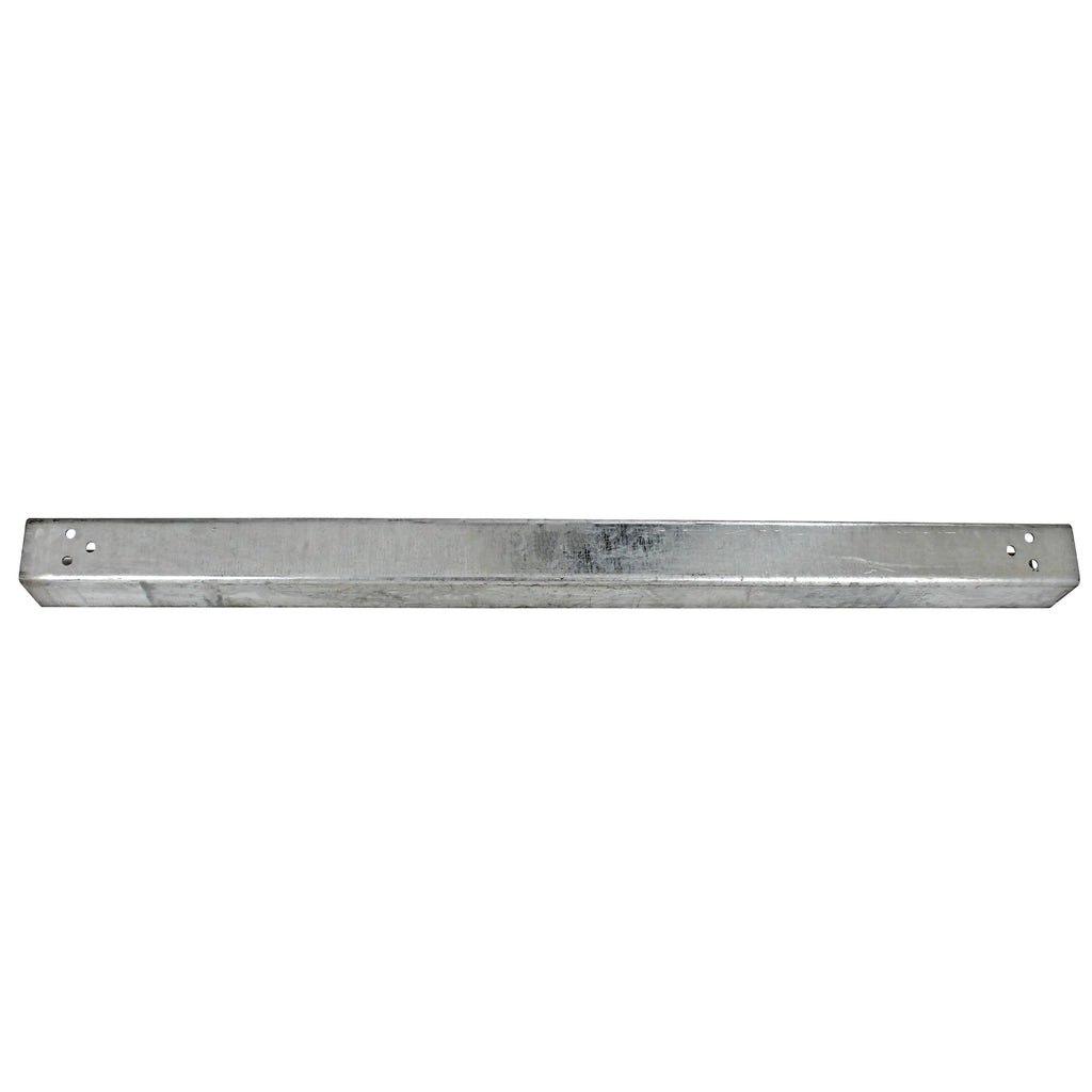 2.4m Open Box Beam Barrier Rail Galvanised Steel