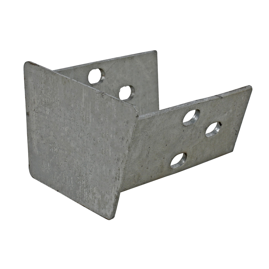 Flat End Cap Open Box Beam Galvanised Steel