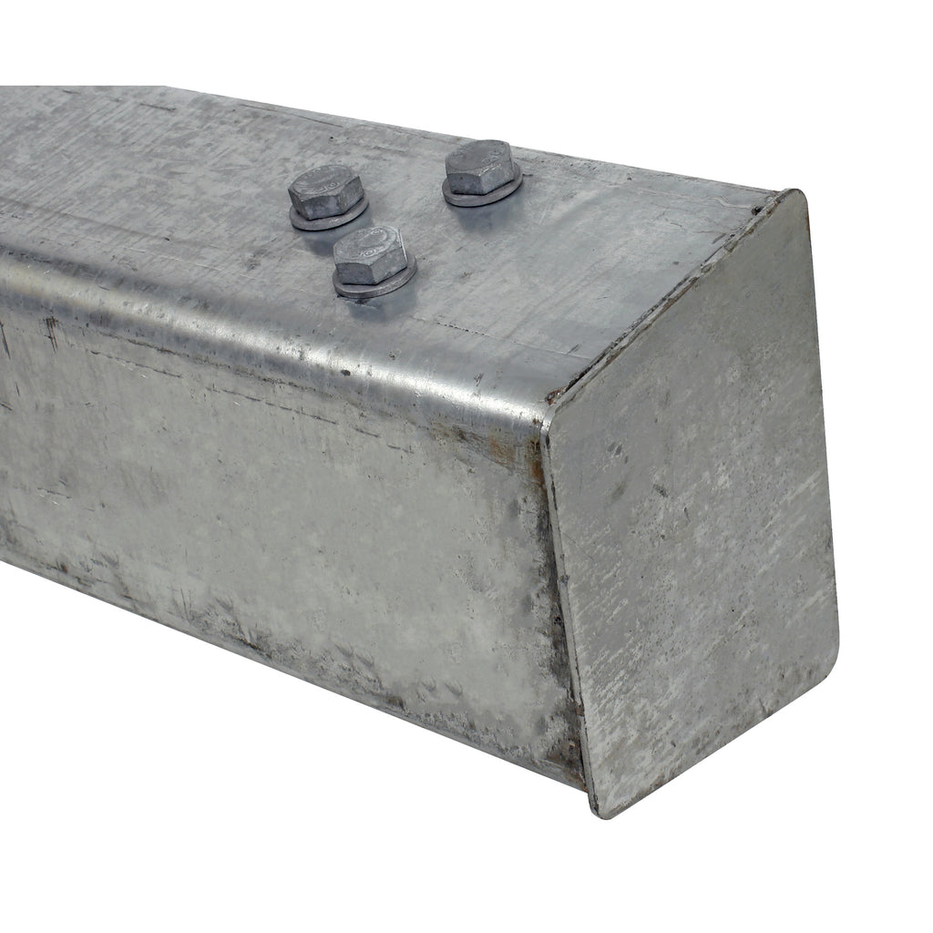 Flat End Cap Open Box Beam Galvanised Steel