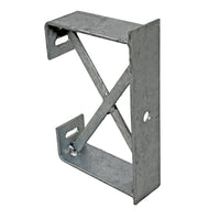 Offset Wall Mount Armco Barrier Bracket Galvanised Steel C57