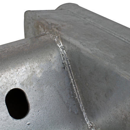 Pedestrian Friendly Scroll Armco Barrier End Cap Galvanised Steel