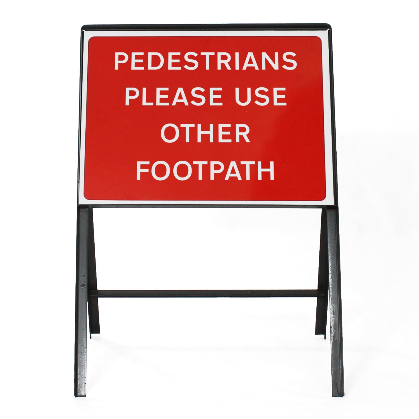 Pedestrians Please Use Other Footpath - Metal Sign Face 7018 – Start ...