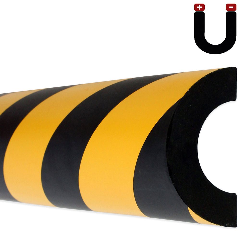 Foam Pipe Protection Strips Magnetic 1 Metre Length (Curvature 85)