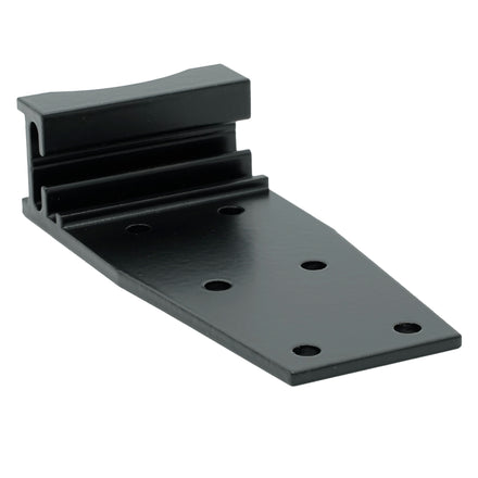 Aluminium Offset Brackets For T-Channels - Pre-punched (Black / Large)