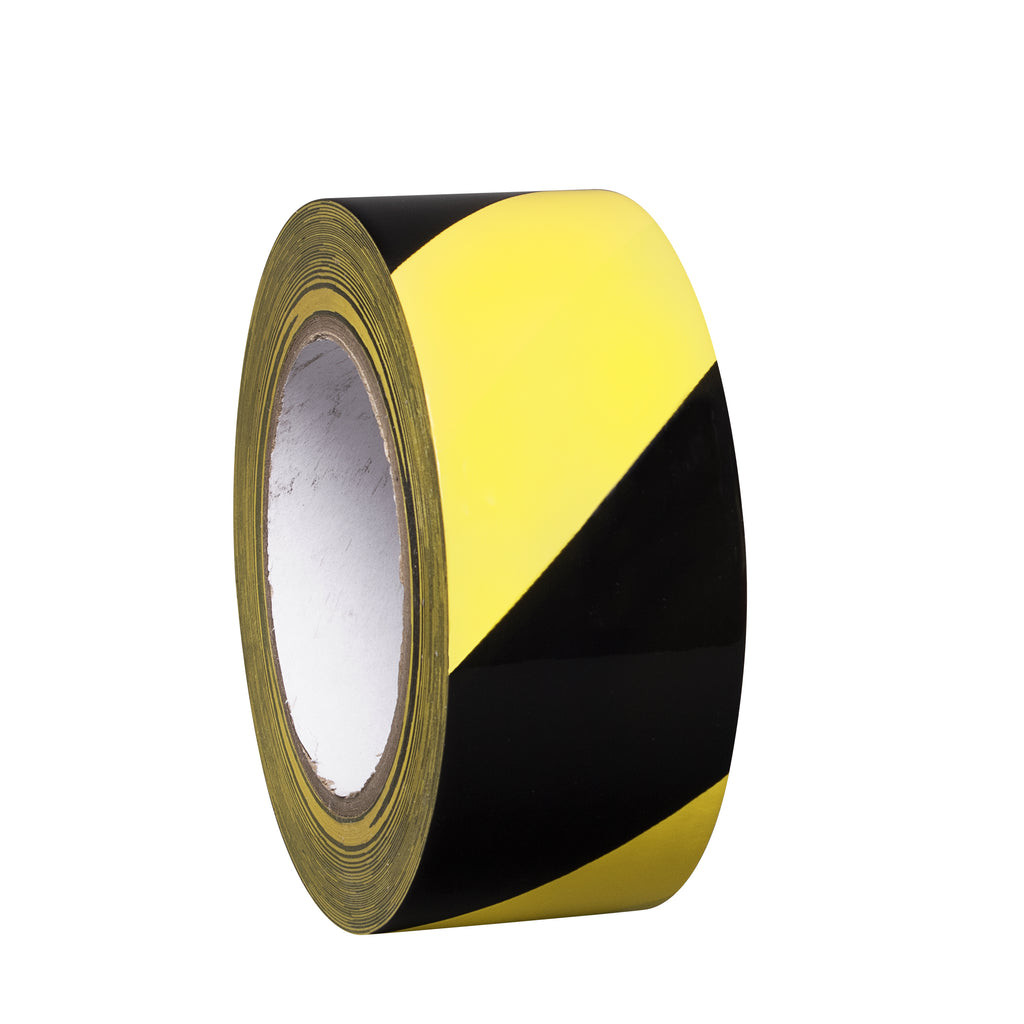 50mm Line Marking Tape, Indoor Use Multiple Colours PROline (Yellow & Black)