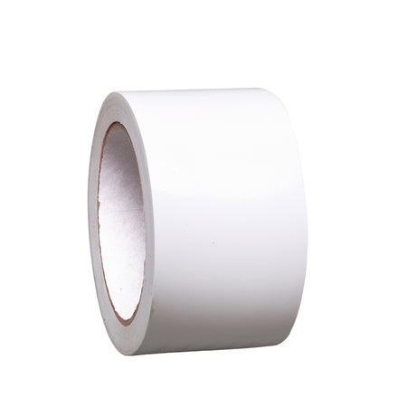 Proline Vinyl Line Tape, Multiple Colours & Widths, Heavy Duty (White / 25m / 75mm)