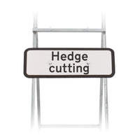 Hedge Cutting Sign Quick Fit  (face only) | Dia. 7001.1