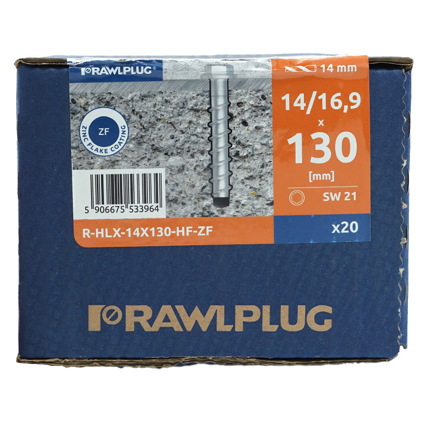 Rawlplug 14 x 130mm Self-Tapping ScrewBolt