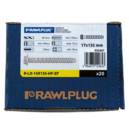 Rawlplug 14 x 135mm Self-Tapping ScrewBolt