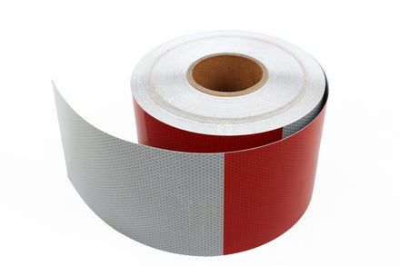 Adhesive Retro-Reflective Tape Strip for Barriers & Posts