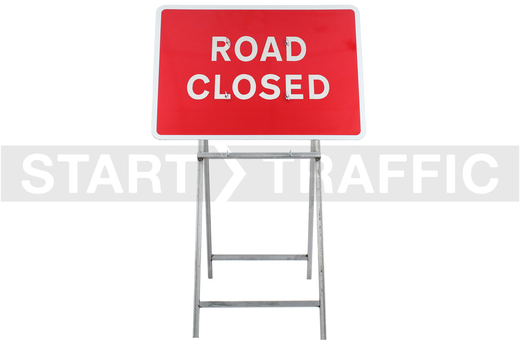 Road Closed Sign Diagram 7010.1 | Quick Fit (face only) | 1050x750mm