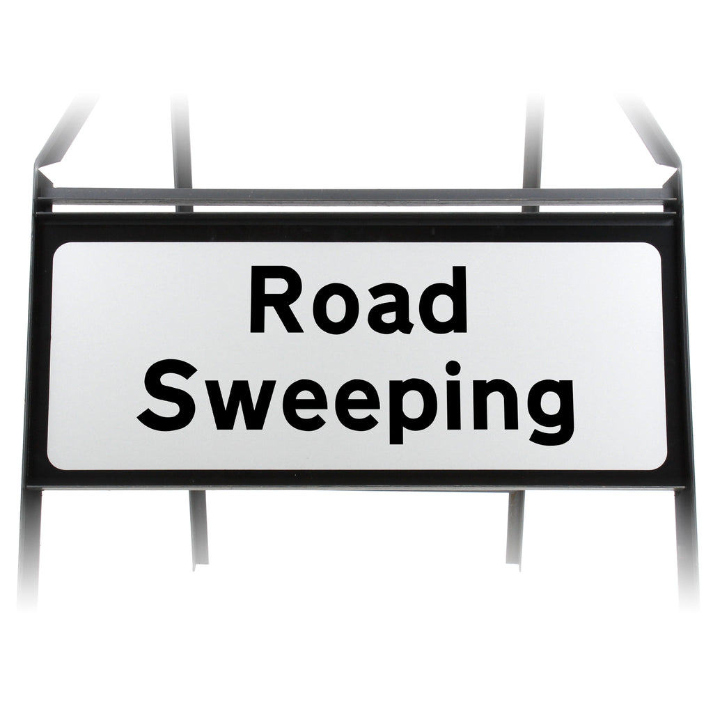 Road Sweeping Supplementary Plate - Metal Sign