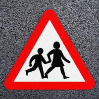 Children Crossing Road Marking Multiple Sizes | Fast Delivery