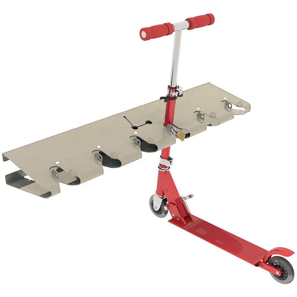 Scooter Rack With Choice Of Colours Wall Mounted – Start Safety UK